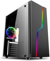 GABINETE PERFORMANCE 3801 BLACK FAN RGB SFUENTE-